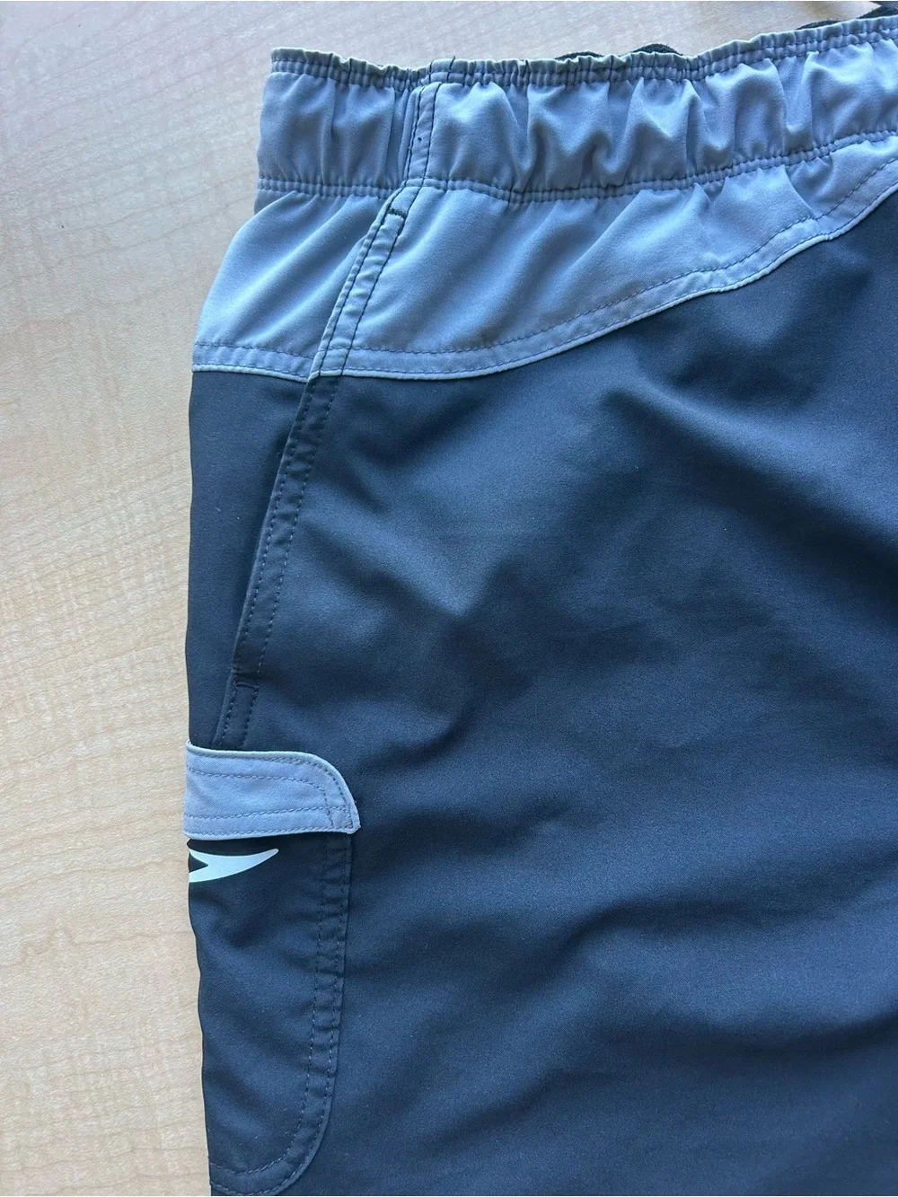 Speedo Men's Marina Flex Volley Swim Trunks Liner Charcoal Gray XXL